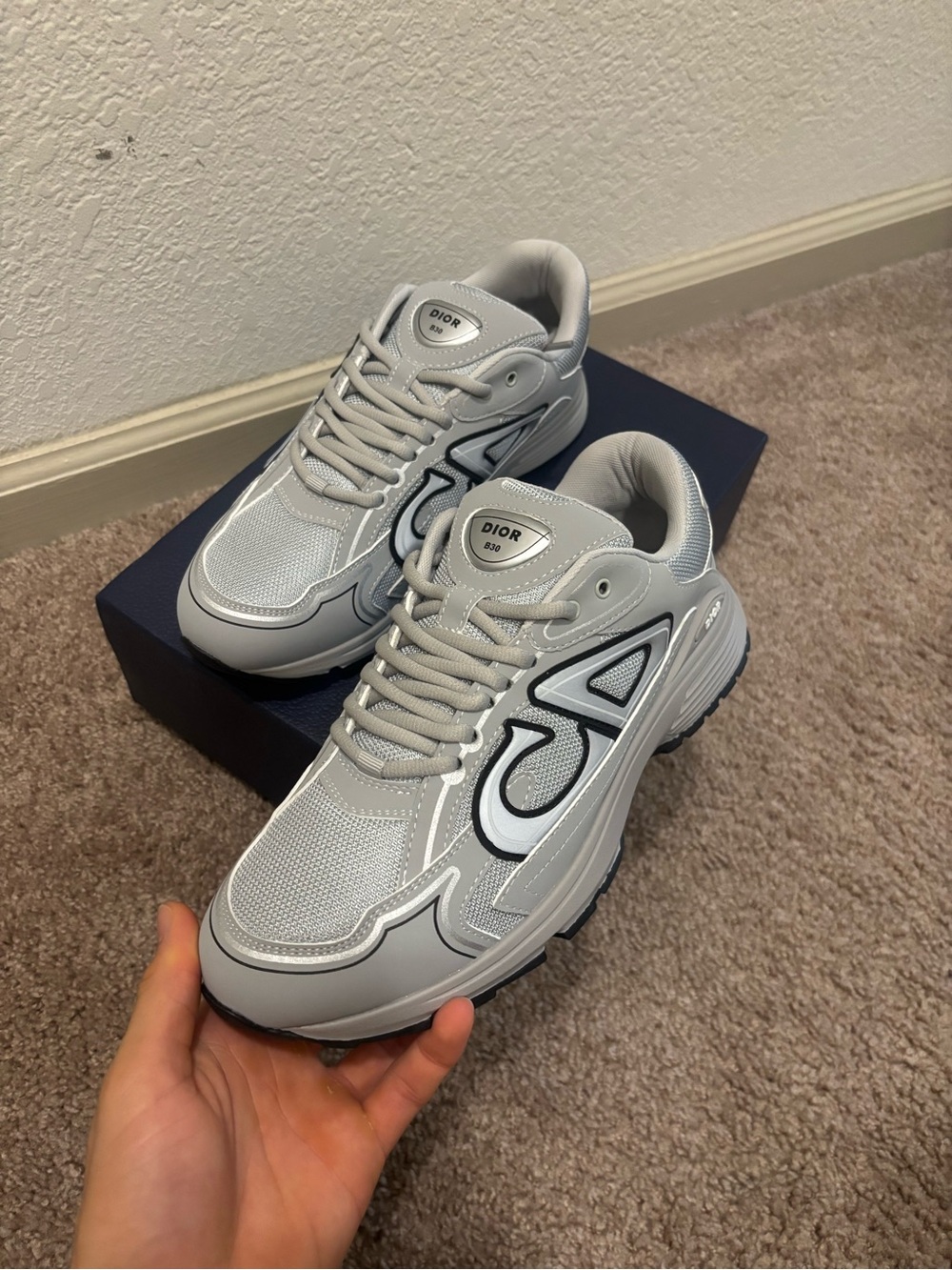 Dior Men’s Light Gray B30